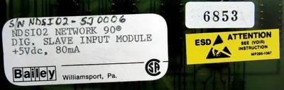 REFURBISHED BAILEY NDSI02 NETWORK 90 INPUT MODULE