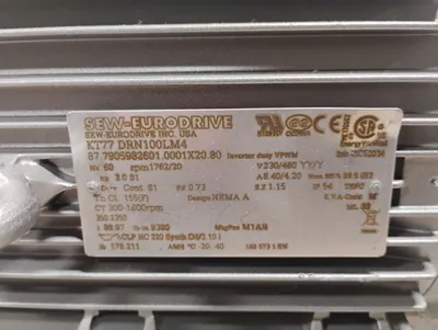 SEW EURODRIVE KT77-DRN100LM4 Motors | ESS Industrial Equipment Sales (3)
