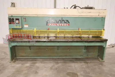 Used 1999 PIRANHA M1/4-10 Power Squaring Shears (Inch) Michigan US | Vander Ziel Machinery Sales #480523