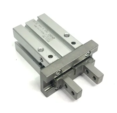Used SMC Pneumatic Parallel Gripper, Long Stroke, 2-Finger, Double-Acting Pneumatic Cylinders Michigan US | Maverick Industrial Sales #1390662