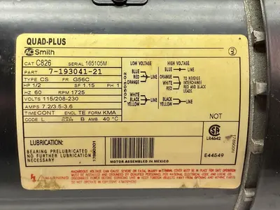 USED AO SMITH 7-193041-21