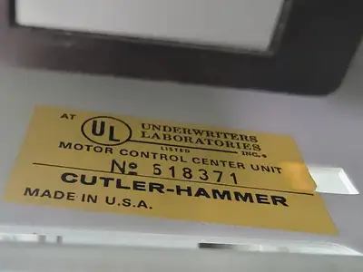 MCC Unit 50 hp, Nema 3