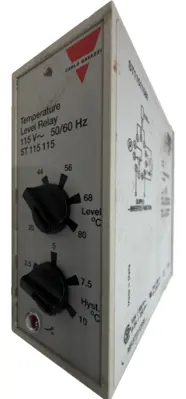 NEW CARLO GAVAZZI ST11511580 TEMPERATURE CONTROL RELAY 115V 50/60HZ