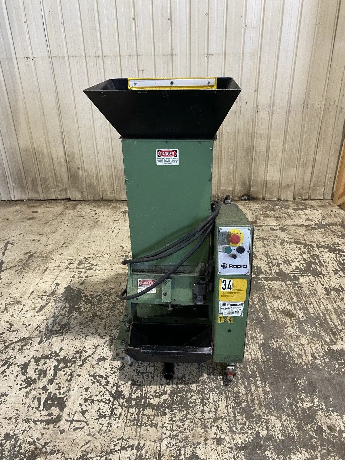 Used Rapid Granulator 614-SR Granulators Michigan US | Maverick Industrial Sales #1400735