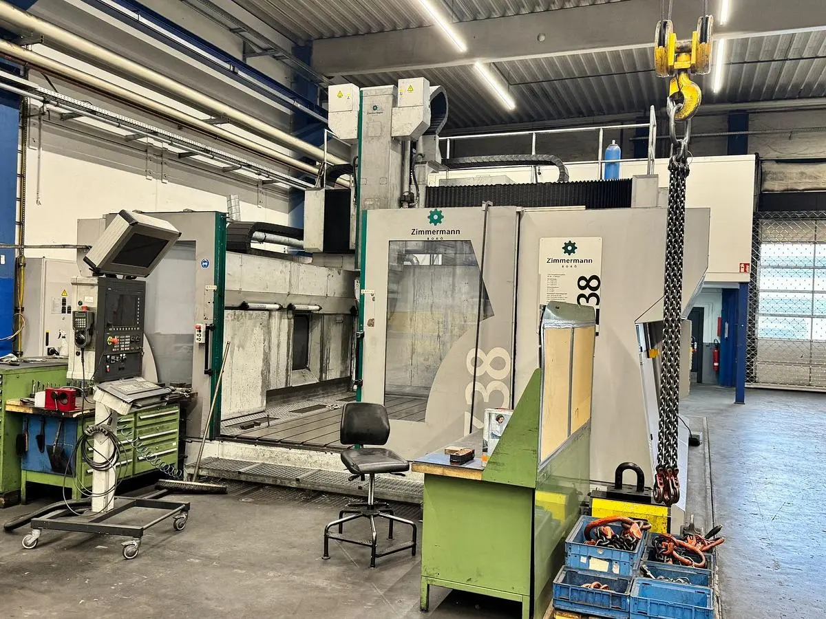 Used 2006 ZIMMERMANN FZ 38 Gantry Machining Centers (incld. Bridge & Double Column) Georgia US | Shub Machinery #388121