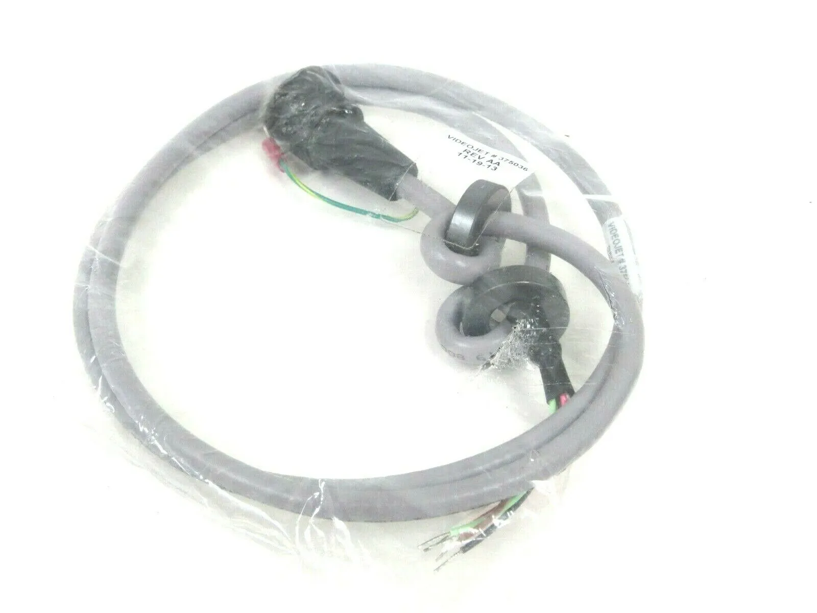 NEW VIDEOJET 375036 REV AA CABLE ASSEMBLY