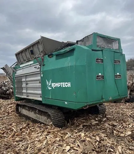 Used 2014 KOMPTECH CRAMBO 5000 Dual Rotor or Single Rotor Shredders Virginia US | GF Equip Sales #1144657
