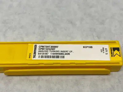 NEW KENNAMETAL SCREW-ON CPMT INSERTS GRADE KCP10B CPMT09T308MF