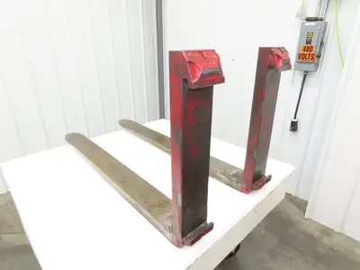 Cascade 7000027 4-3/4 X 47-3/4" Class 3 Steel Forklift Forks 20" Carriage 1-Pair