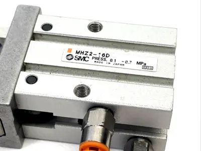 Used SMC MHZ2-16D Robot Parts Michigan US | Maverick Industrial Sales #1395148