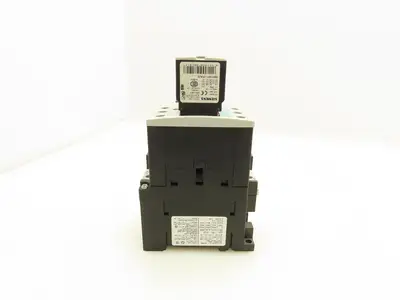 Siemens 3RT1036-1BB40 Motor Starter Contactor 460VAC 40HP Aux Relay 24VDC Coil