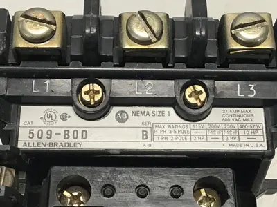 USED ALLEN BRADLEY 509-BOD SER B W45
