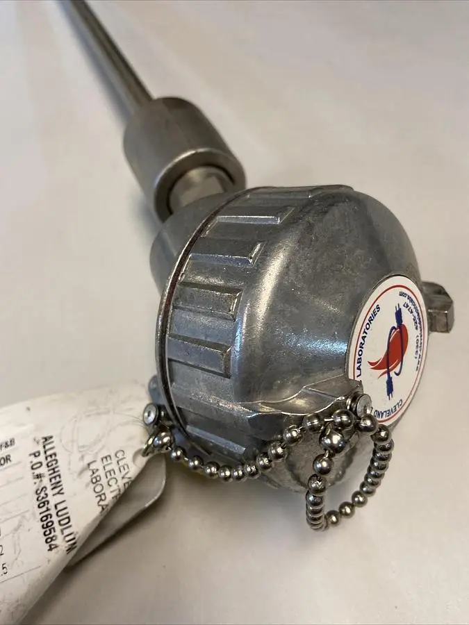 New | in-Stock CLEVELAND ELECTRIC LABORATORIES 033012-101FB Thermocouples | Surplus Asset Holdings #1226932