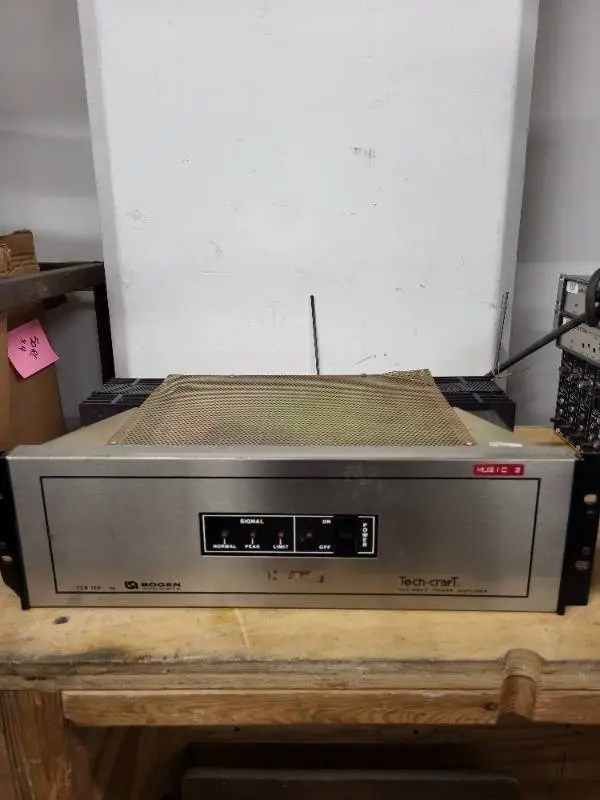 Bogen Tech-craft TCB-125 125 Watt Power Amplifier