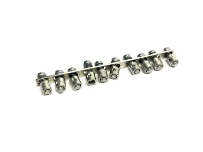 USED WEIDMÜLLER TERMINAL BLOCK CROSS CONNECTOR 10-POLE Q 10 DLI