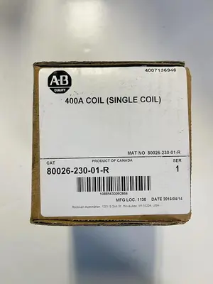 New Sealed Allen Bradley 80026-230-01-R 400A COIL SER 1 ( SINGLE COILD) #K-309