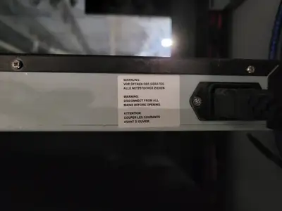 Control Data System w/ UPS