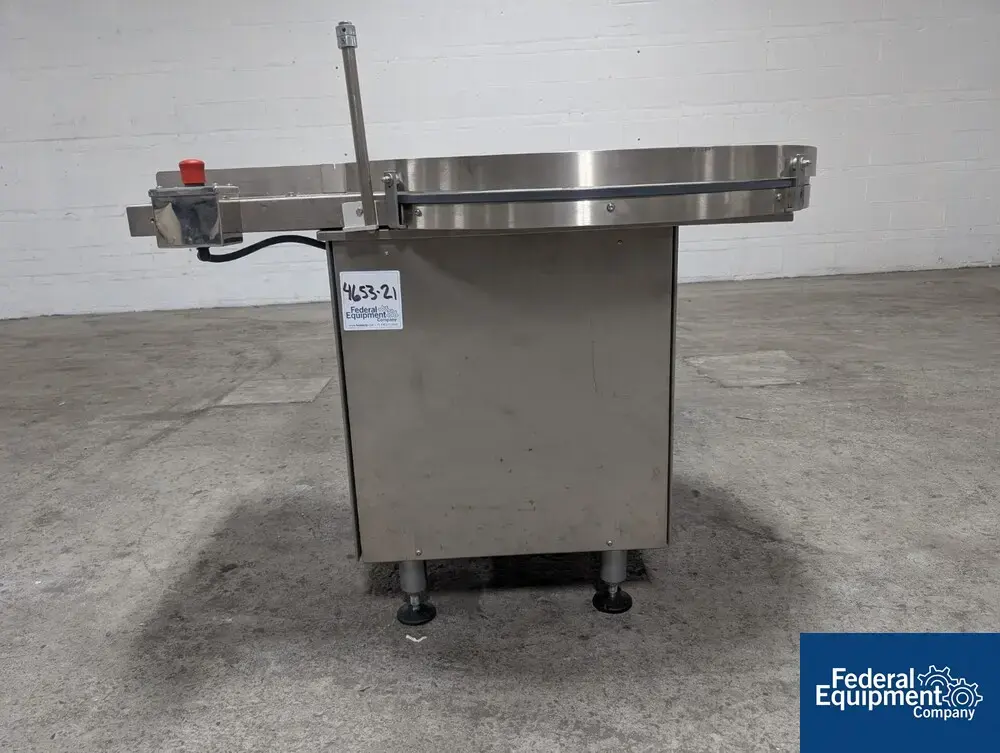 USED Newman 36" Newman Rotary Accumulation Table, Model RTU