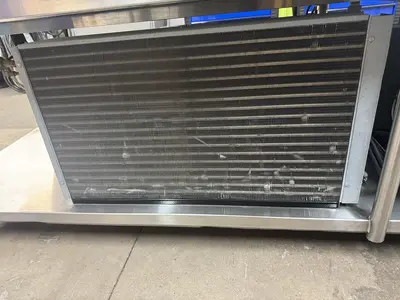 USED 2016 LESLIE FISHER ENGINEERING INC. STAINLESS STEEL CHILLER TABLE