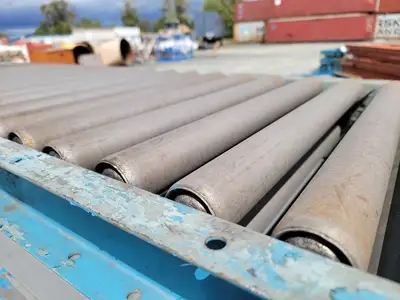10ft. Roller Conveyor, 2ft. Width