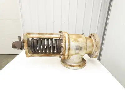 Teledyne Farris 4SV-ES1-D 2575A Safety Relief Valve 6"x 8" Flanged Spring Lever
