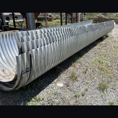 48in Diameter x 20ft Long Fluming