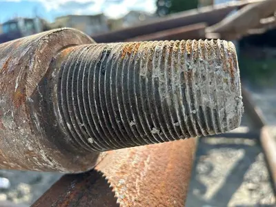 Used AFTERMARKET 10' 2" DRILL STEM FOR CABLE TOOL Parts Pennsylvania US | East West Machinery & Drilling #1417499