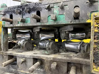 USED BLISS/MAC-HEMP AXY 6-ROLL ROTARY TUBE & PIPE STRAIGHTENER (14626)