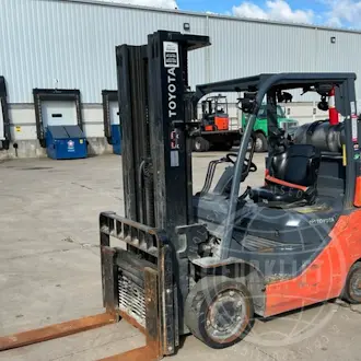 Used 2020 TOYOTA 8FGC35U-BCS Liquid Propane Forklifts Ohio US | Forklift Exchange #1274482