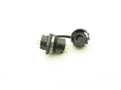 Molex 106059-3100 Fiber Optic Bulkhead Pass Through Connector Lot of 20
