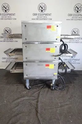 2022 MIDDLEBY MARSHALL CTX ELECTRIC TRIPLE STACK PIZZA CONVEYOR OVEN MODEL DZ33T