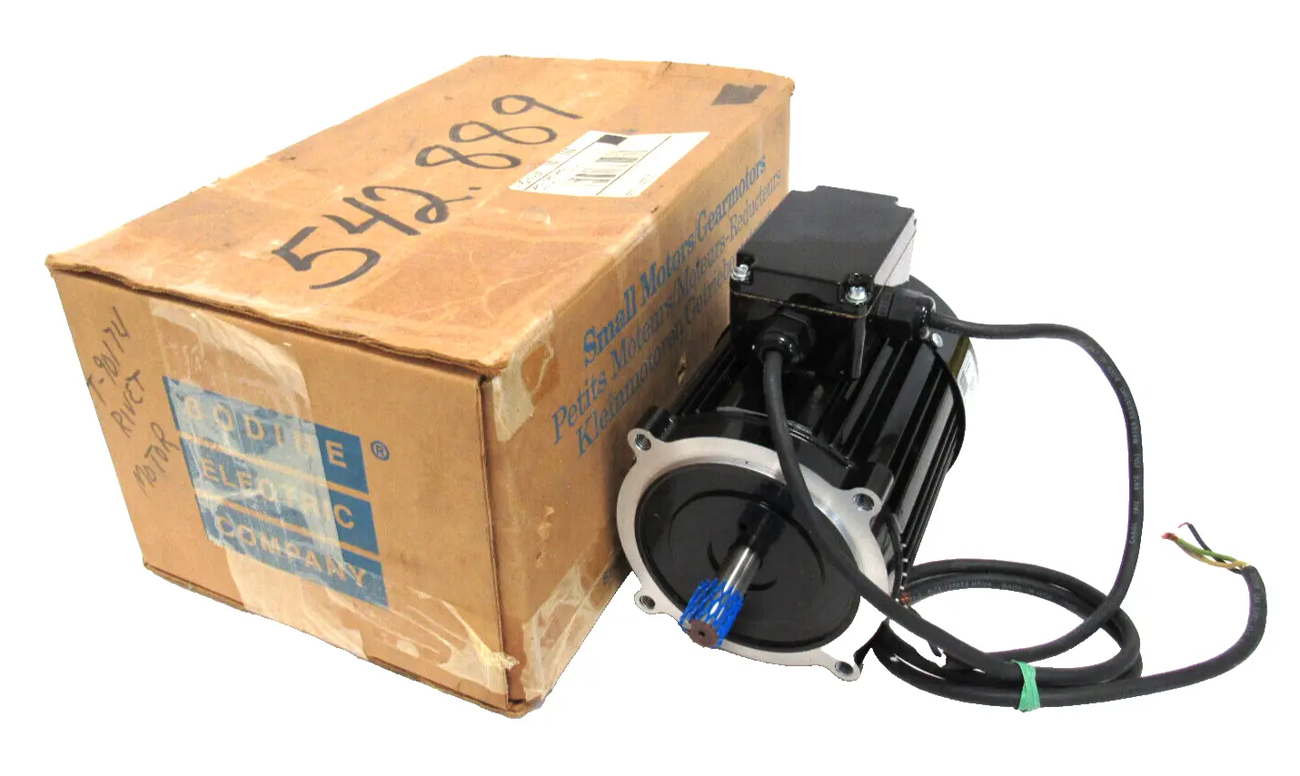NEW BODINE ELECTRIC 48Y6BFCI MOTOR .37HP 115V