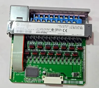 ALLEN BRADLEY SLC 500 1746-OV16 SER C OUTPUT MODULE 1746OV16