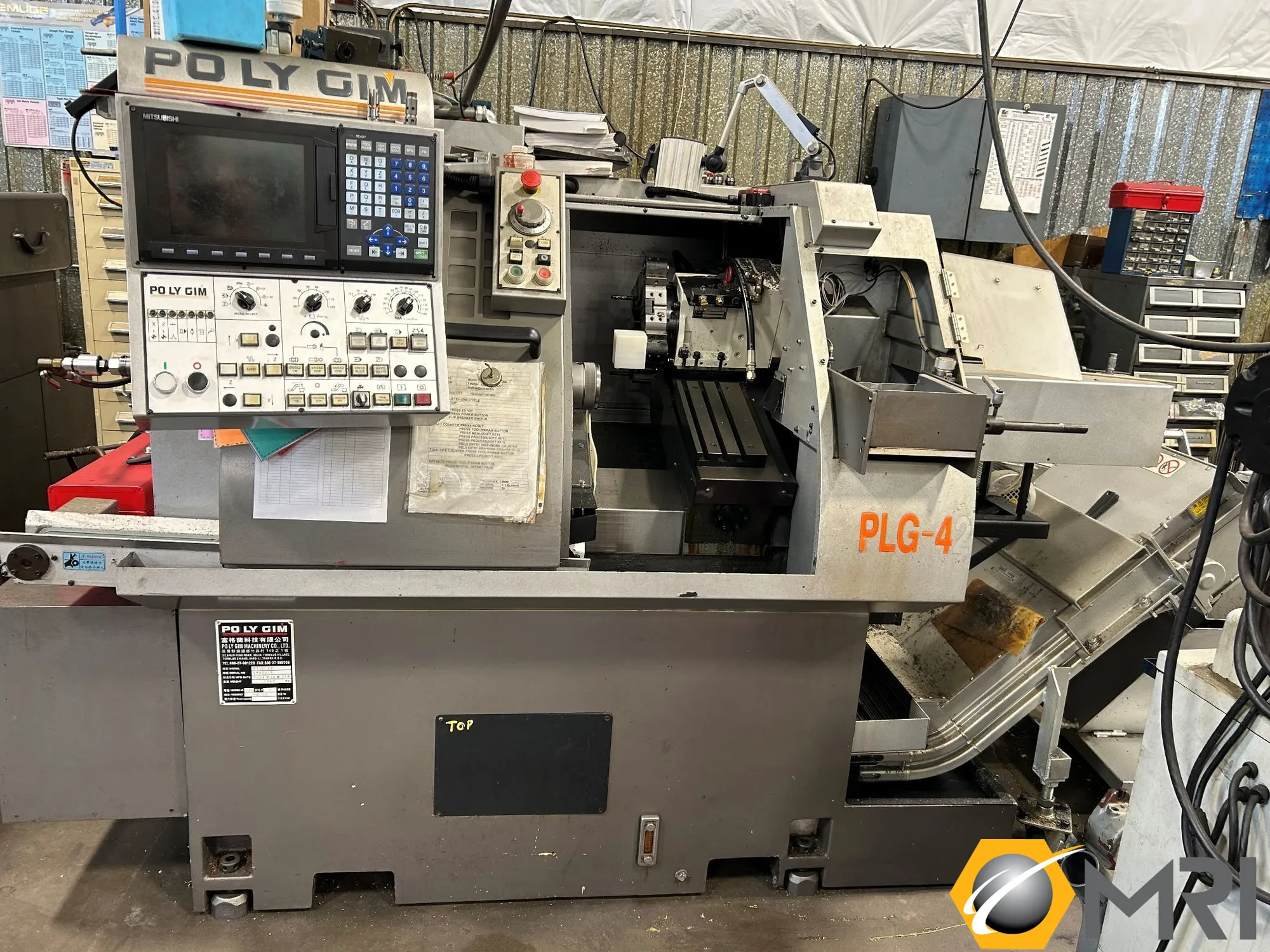 2014 PoLyGim PLG-42 CNC Lathe | AB 7612554