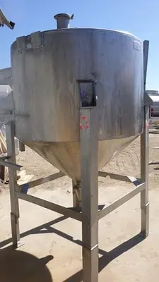 Tank, 400 Gallon, 304 S/st,53" X 34", CB, #S743647