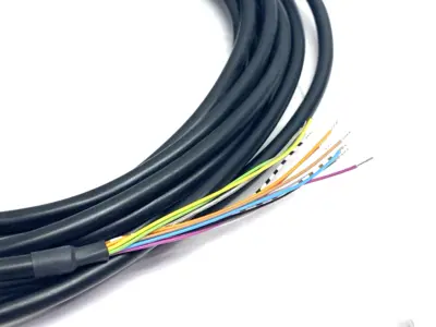 USED ALLIED VISION I/O CABLE 12-PIN HIROSE FEMALE TO OPEN END 5M LENGTH