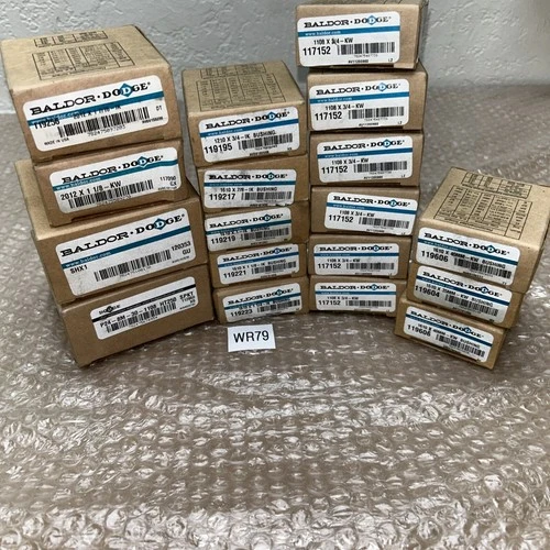 NEW MIXED LOT OF BALDOR DODGE SEE PHOTOS & DESCR. FAST SHIPPING! + WARRANTY