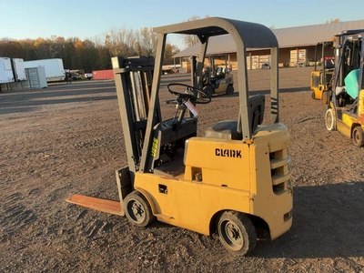 Used CLARK C20 4-Wheel Sit down Electric Counterbalance Forklifts Michigan US | Miedema Asset Management Group #1579468