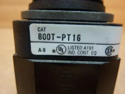 USED ALLEN BRADLEY 800T-PT16 AMBER