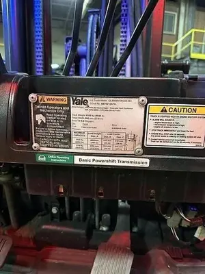 YALE GLP050VXNGSE084 5000LB FORKLIFT 6,500 HOURS