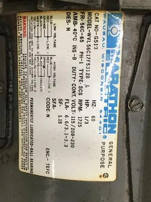 USED MARATHON WVL56C17F5312B