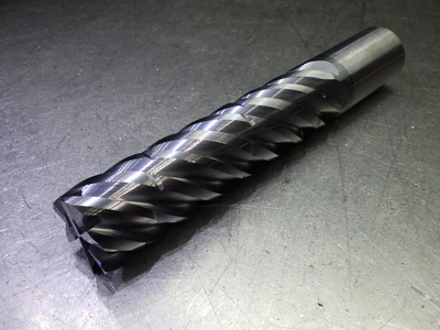 YG-1 1" 6 Flute Carbide CR Endmill 1" Shank .03" R GM99938168 (LOC2988A)