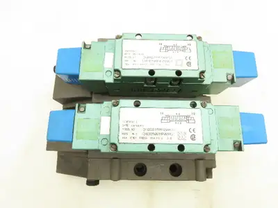 Numatics 134BB515MP00061 Directional Control Solenoid Valve Pneumatic Lot of 2