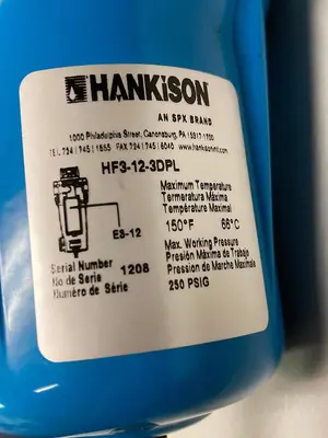 Used HANKISON HF7 12 3DPL Filters Ohio US | Surplus Asset Holdings #1247620