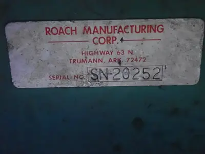 Roach Conveyors 36" Gravity Roller Conveyor