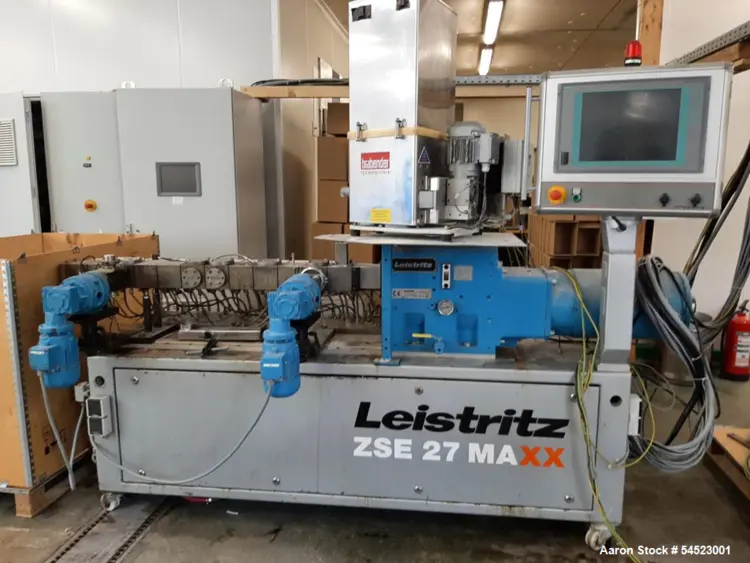 Used LEISTRITZ CORPORATION ZSE 27MAXX-48D Extruders Illinois US | Aaron Equipment #1253297