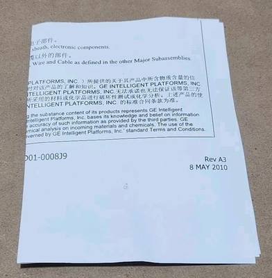 NEW GE IC693ACC334B
