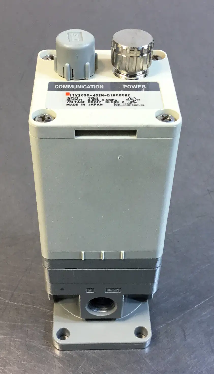 SMC ITV2030-402N-DIK00092 DeviceNet Electro Pneumatic Regulator (NEW) 5B-3