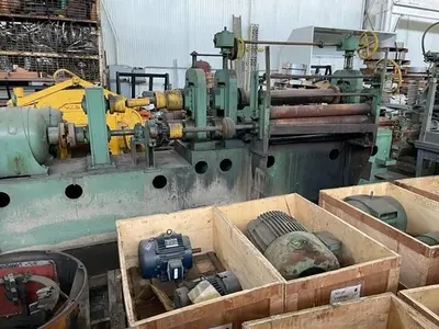 50" x .187" x 25,000 Lbs. Paxson Slitting Line (Used)