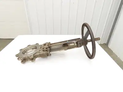 Velan L14-0310C-13SL 6" Stainless Knife Gate Valve Rising Stem Metal Seat #150